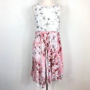 Varun Bahl Floral Sleeveless Dress - 4P